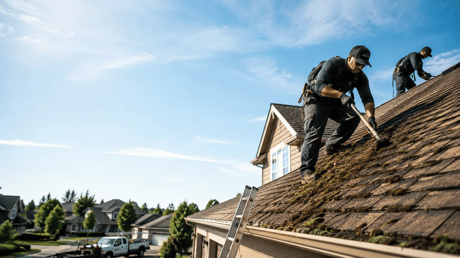 Roof Moss Removal in Olancha, CA near me
